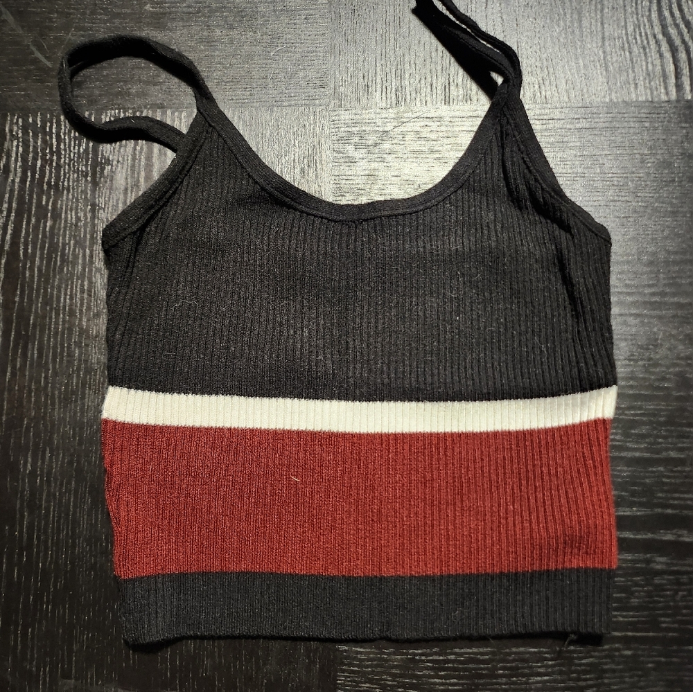 Cropped Sweater Tank